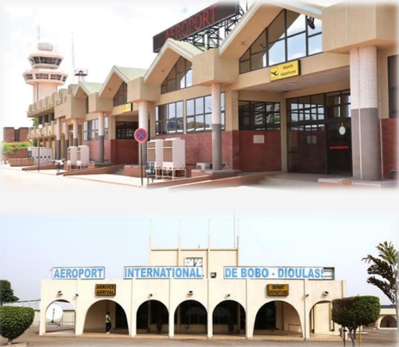 Aéroports de Ouagadougou et Bobo-Dioulasso
